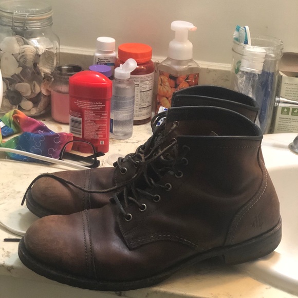Frye prison boots size 10.5 - Picture 3 of 4